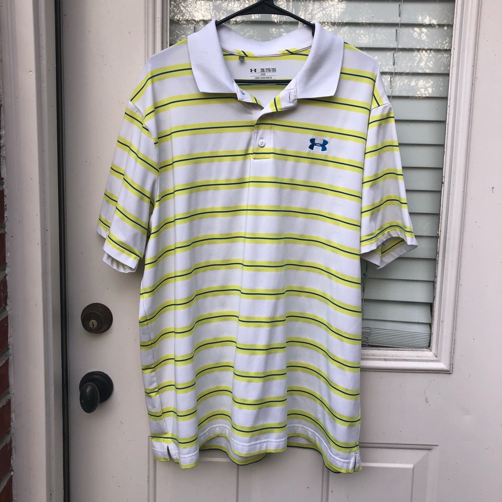 Men’s under armour dry fit polo sz 2XL
